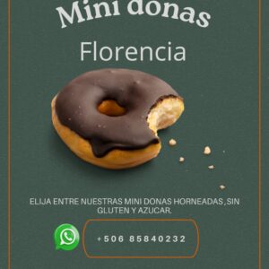 Mini dona Florencia de chocolate