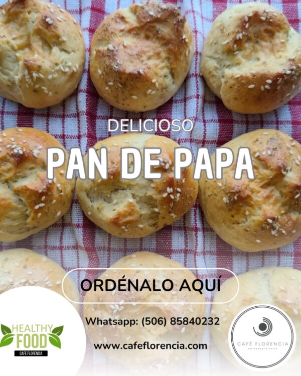 Bonetes de pan de papa
