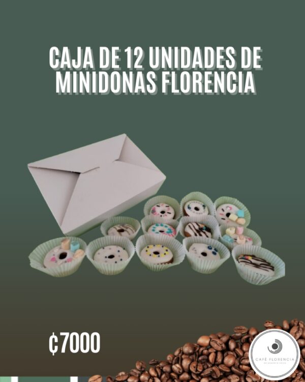 Mini donas Florencia, 12 unidades