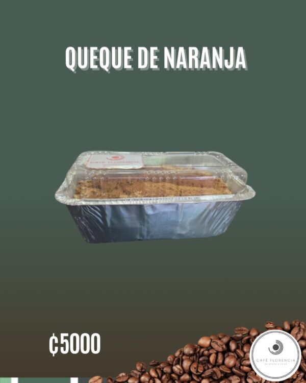 Queque de naranja