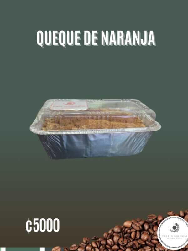 Queque de naranja
