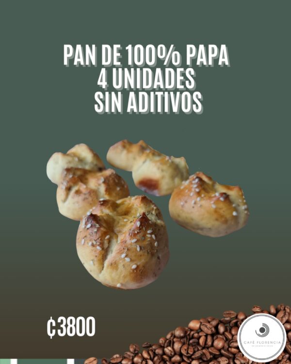 Bonetes de pan de papa