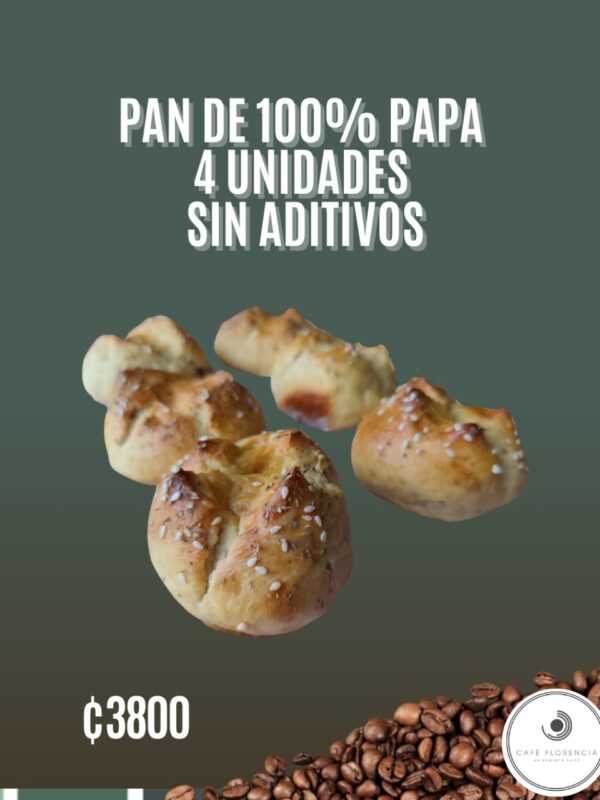 Bonetes de pan de papa