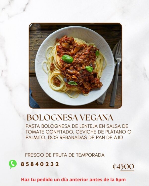 Bolognesa Vegana
