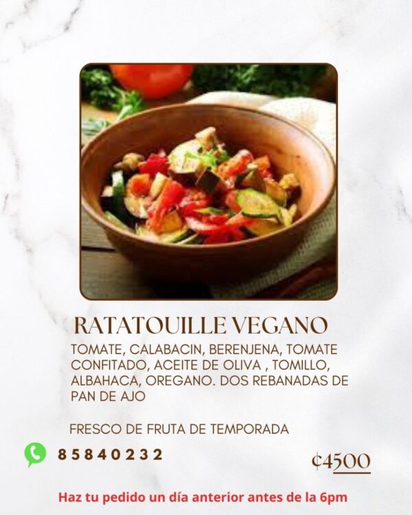 Ratatouille Vegano