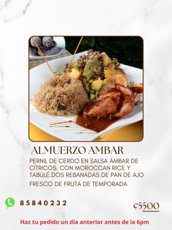 Almuerzo Ambar