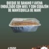 Queque de banano y avena