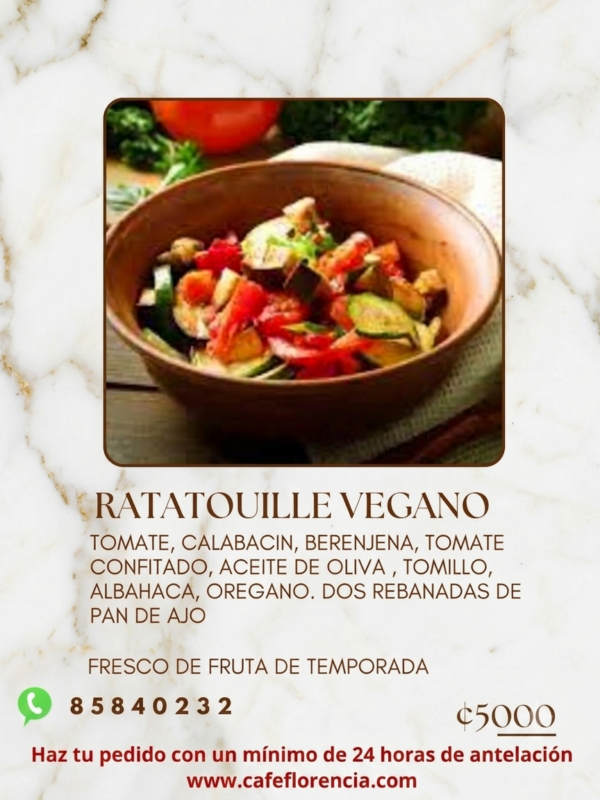 Ratatouille vegano