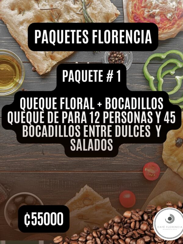 Paquete Florencia 12 personas